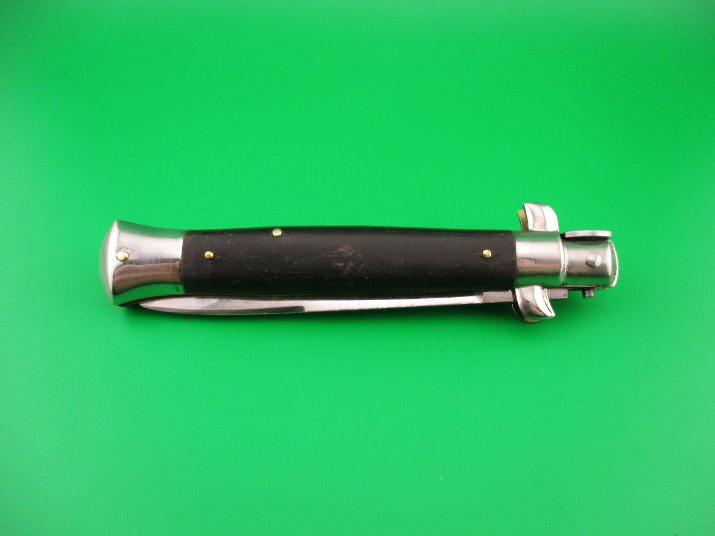 Repair Carl weak spring Rostfrei (slant) 23cm Italian Transitional Stiletto vintage automatic knife