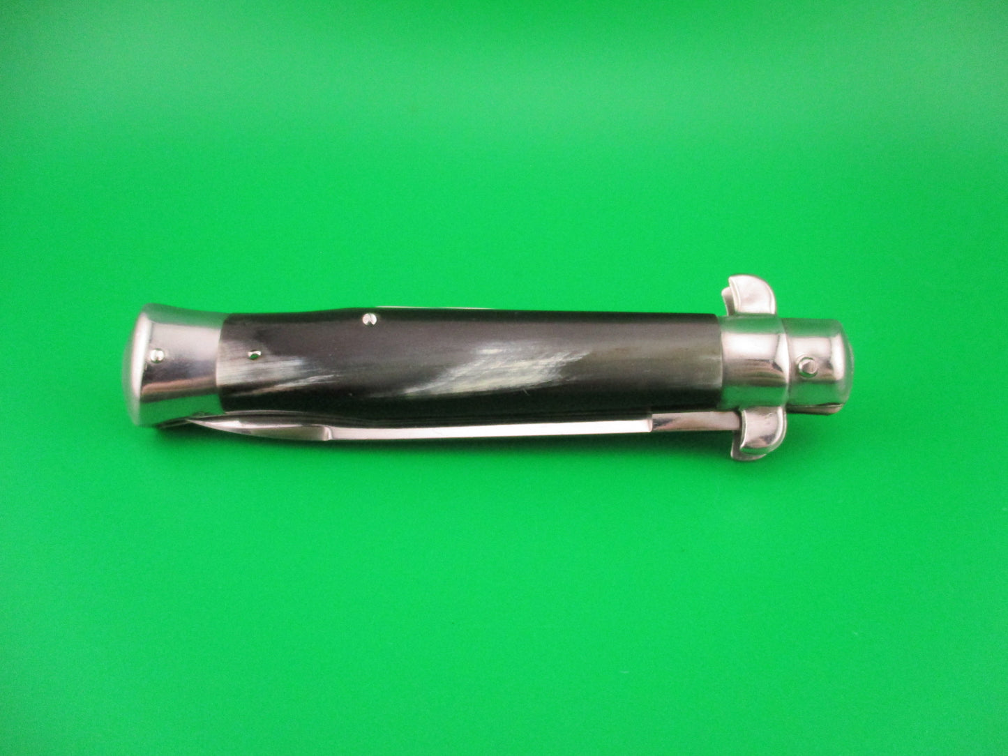 INOX 18cm Italian Stiletto Sparrow Wing Wasp Body Vintage automatic BOBC knife