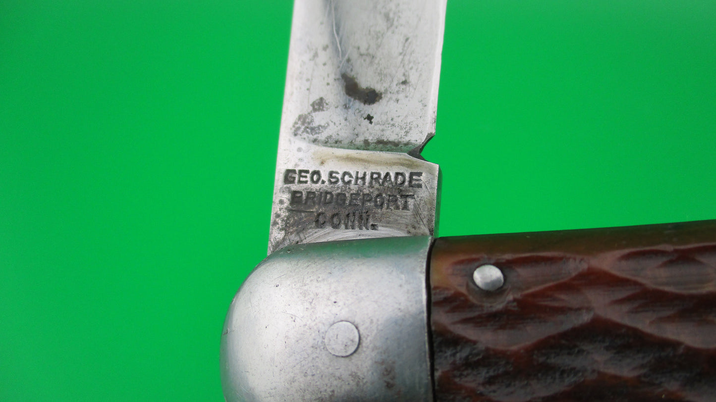 z PRESTO M2 Bone WWII vintage Paratrooper automatic knife