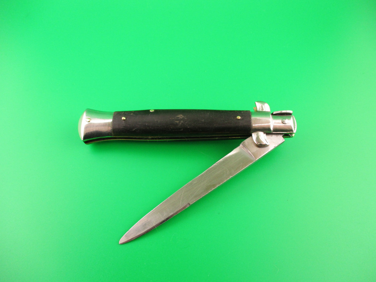 Repair Carl weak spring Rostfrei (slant) 23cm Italian Transitional Stiletto vintage automatic knife