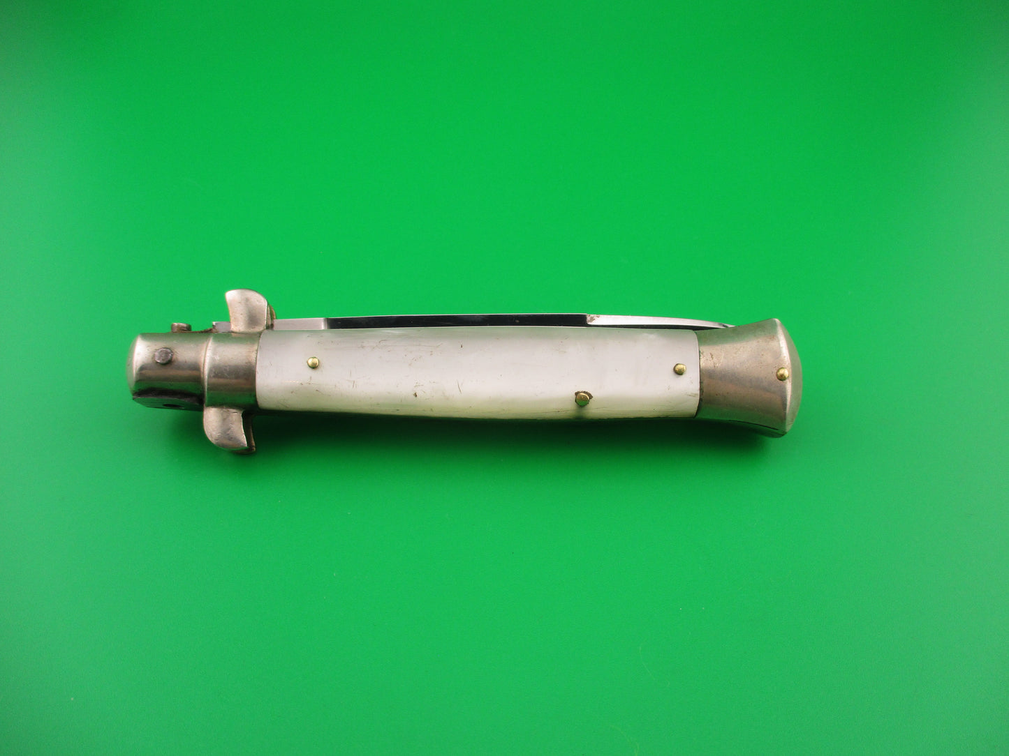 Rostfrei (slant) 20cm Italian Picklock Pearlex vintage 1950s automatic knife