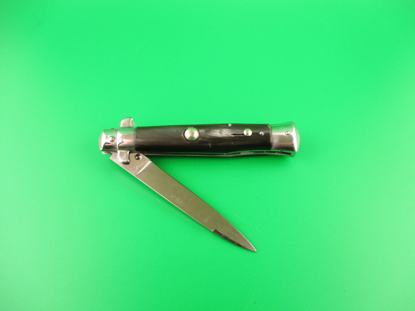 INOX 18cm Italian Stiletto Sparrow Wing Wasp Body Vintage automatic BOBC knife