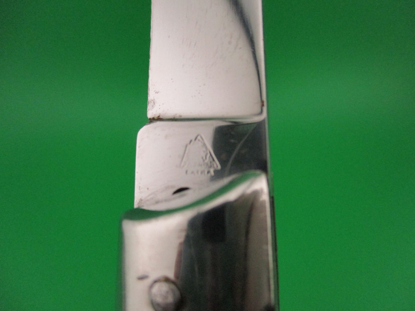 Jndiana EXTRA 20cm Italian Slant Bolster Vintage Red Pearlex automatic knife