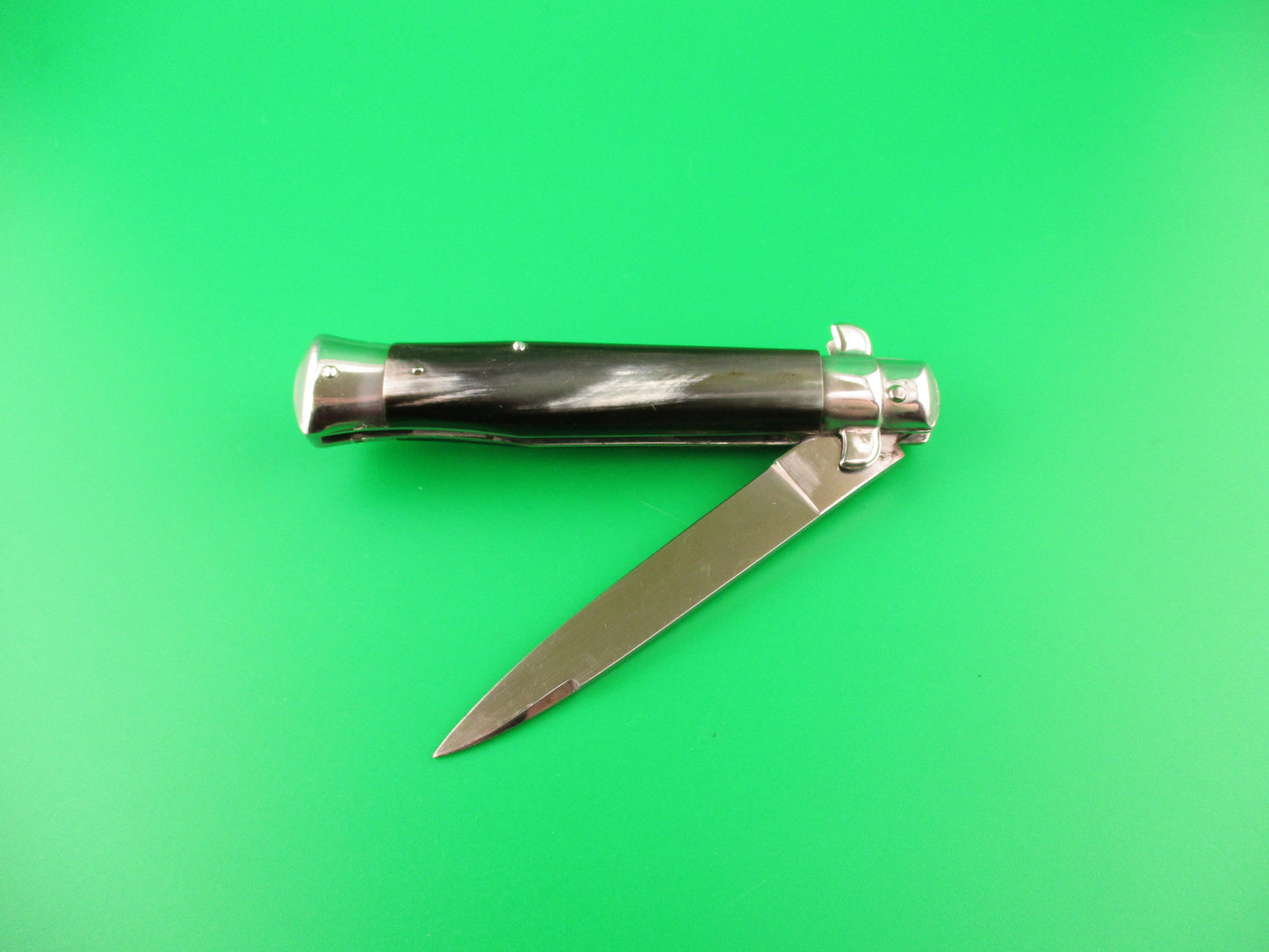 INOX 18cm Italian Stiletto Sparrow Wing Wasp Body Vintage automatic BOBC knife