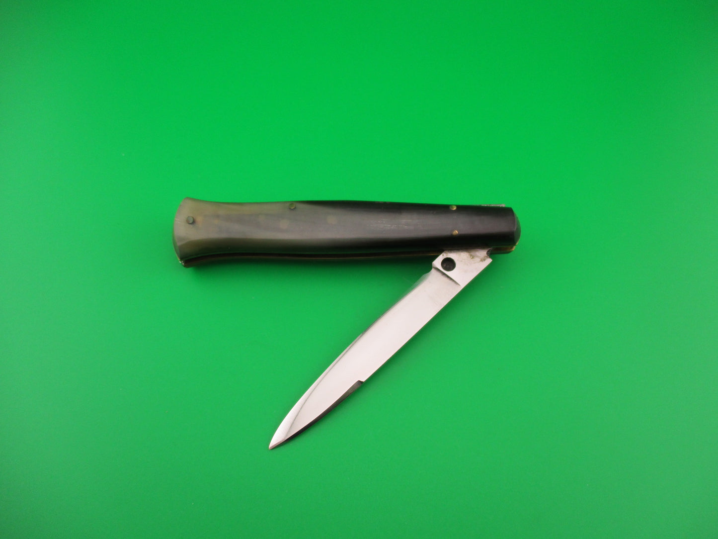 INOX 18cm Italian Fishtail ODD Vintage automatic knife Press Button design
