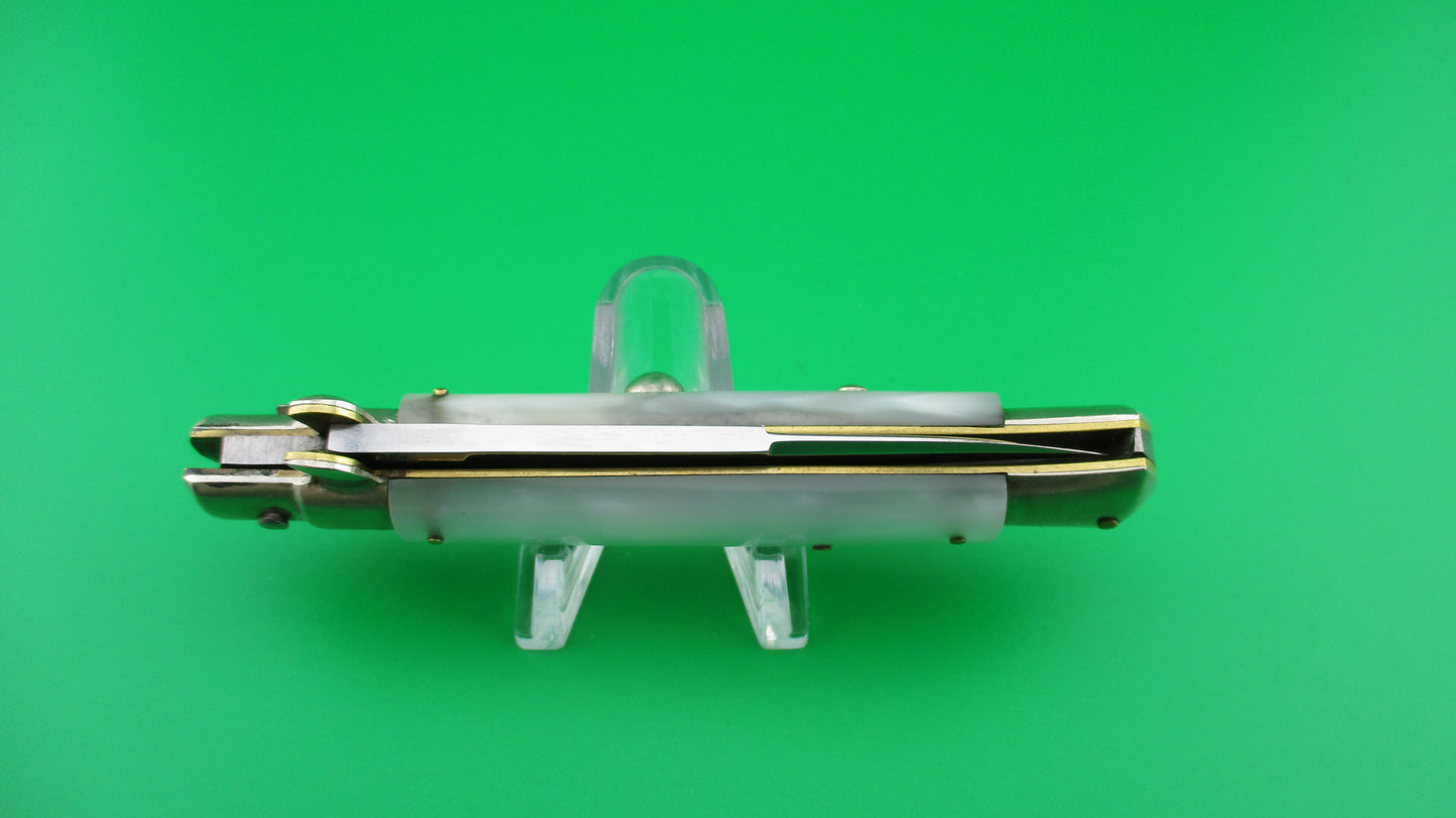 z Rostfrei (slant) 20cm Italian Vintage BoBc Pearlex automatic knife