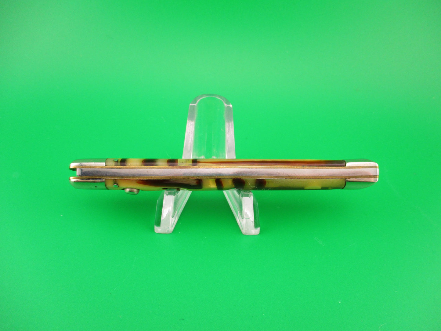 KEEN KUTTER #KS102 Fishtail Butter & Molasses Switchblade knife by Schrade