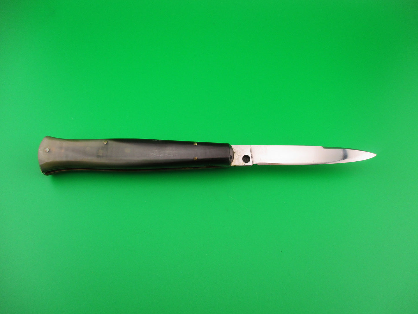 INOX 18cm Italian Fishtail ODD Vintage automatic knife Press Button design