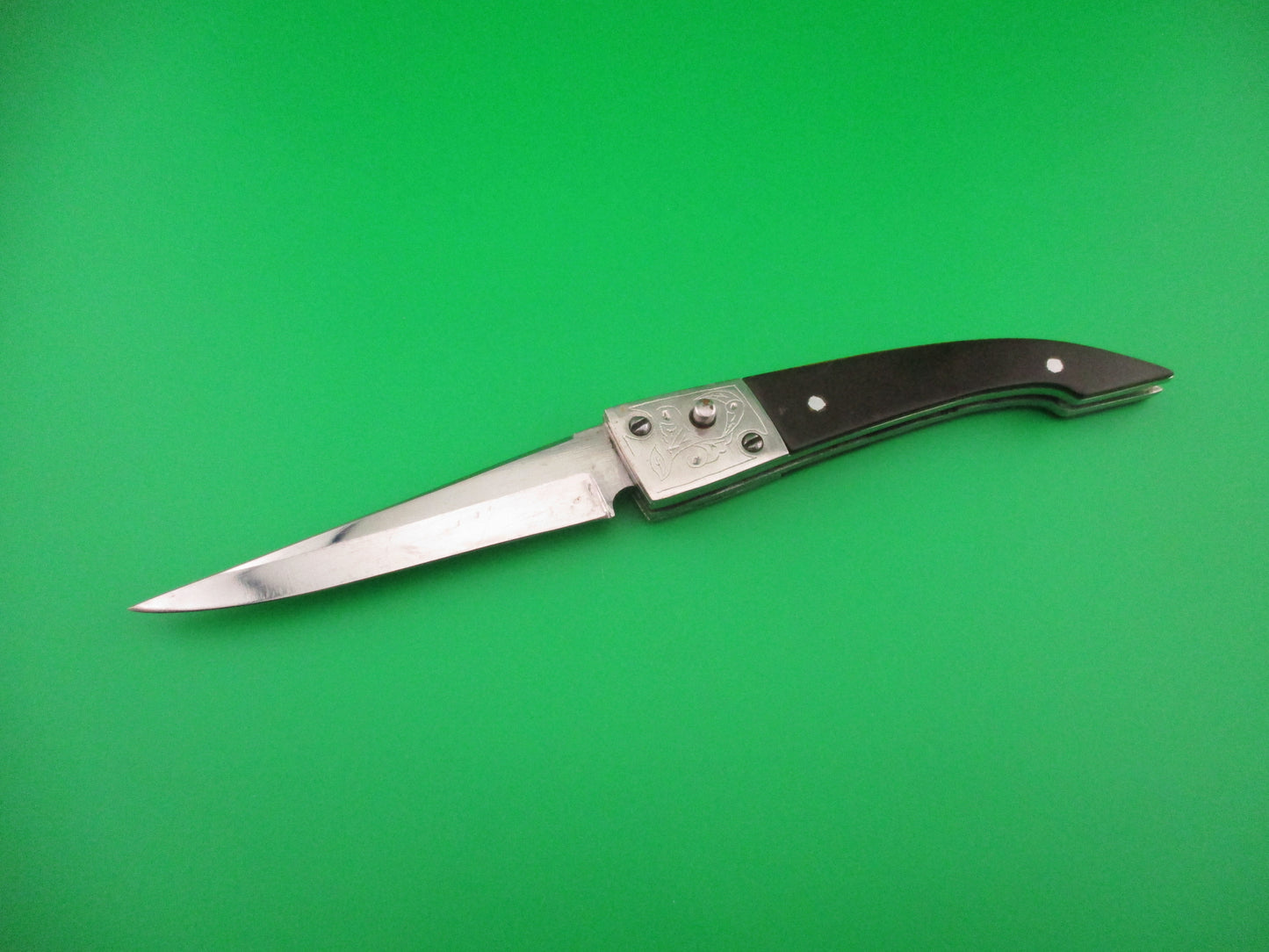 RPK 22cm Russian Prison Knife Spike blade Coil spring vintage switchblade