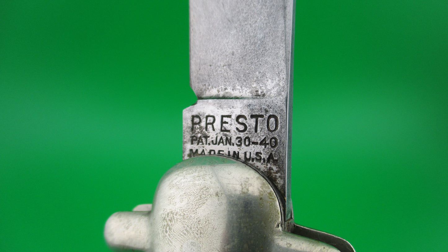 z PRESTO DERBY HUNTER Bone Vintage automatic knife