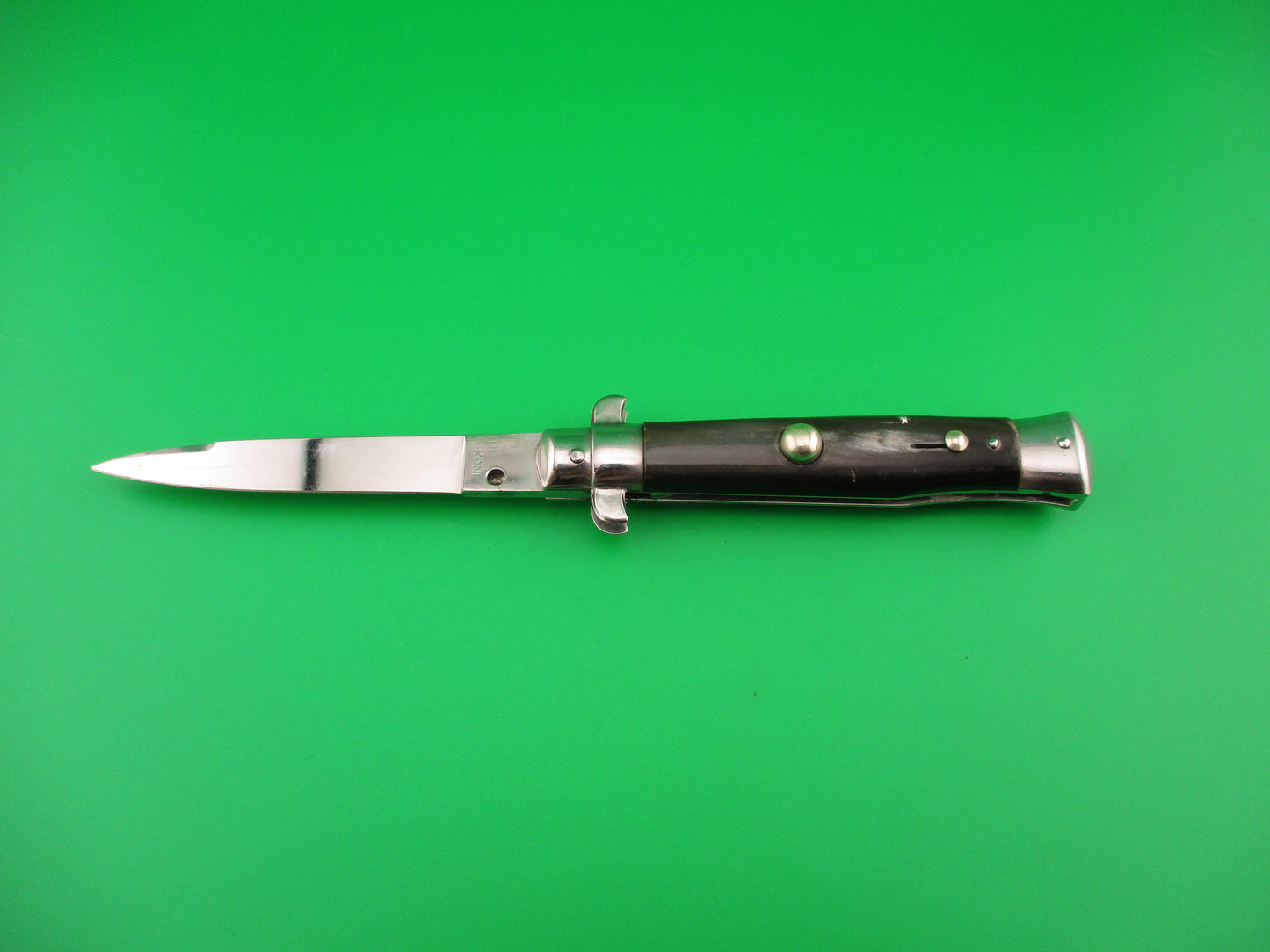INOX 18cm Italian Stiletto Sparrow Wing Wasp Body Vintage automatic BOBC knife