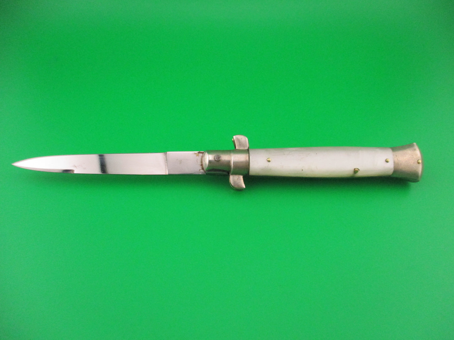 Rostfrei (slant) 20cm Italian Picklock Pearlex vintage 1950s automatic knife