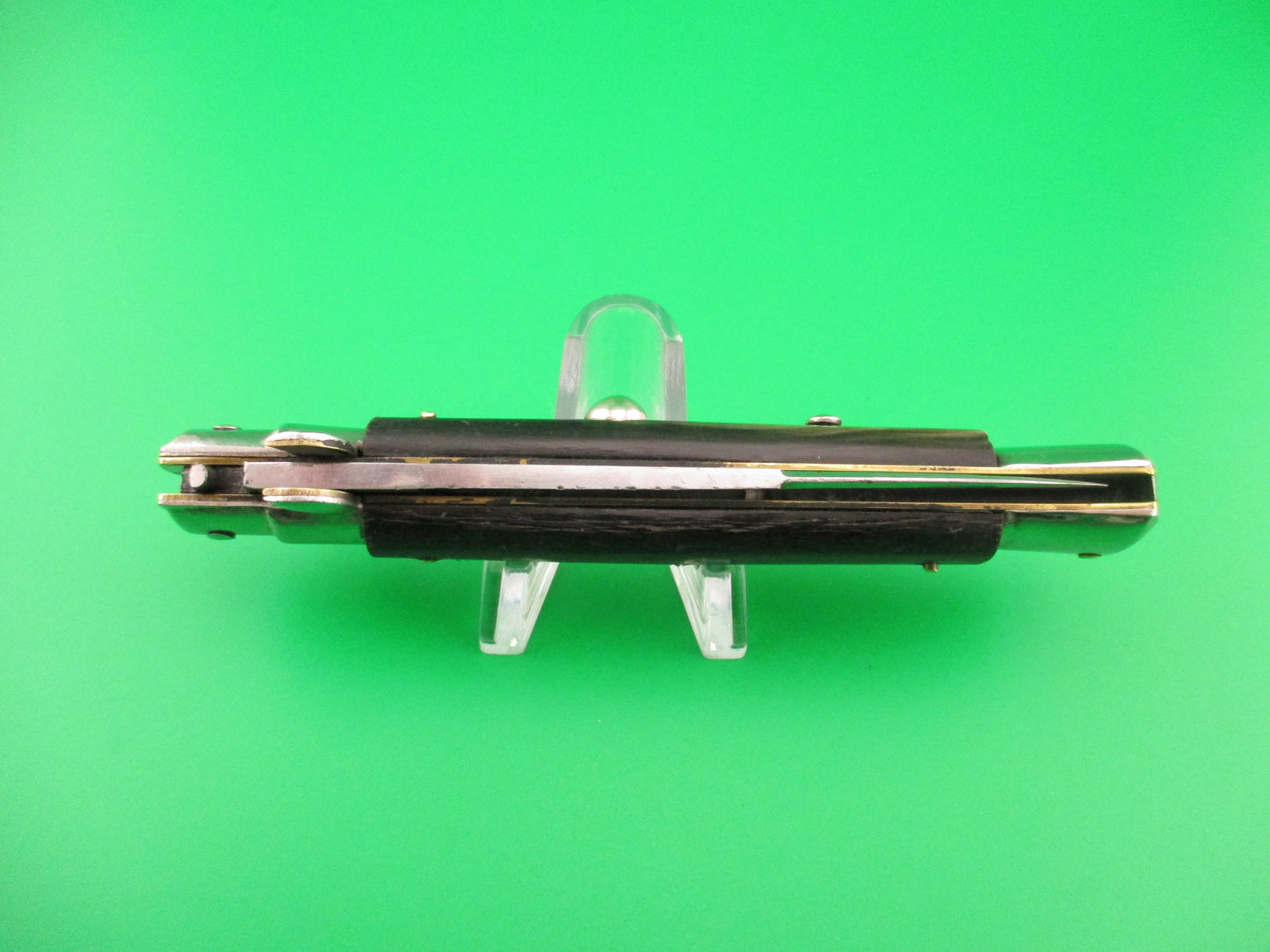 Repair Carl weak spring Rostfrei (slant) 23cm Italian Transitional Stiletto vintage automatic knife