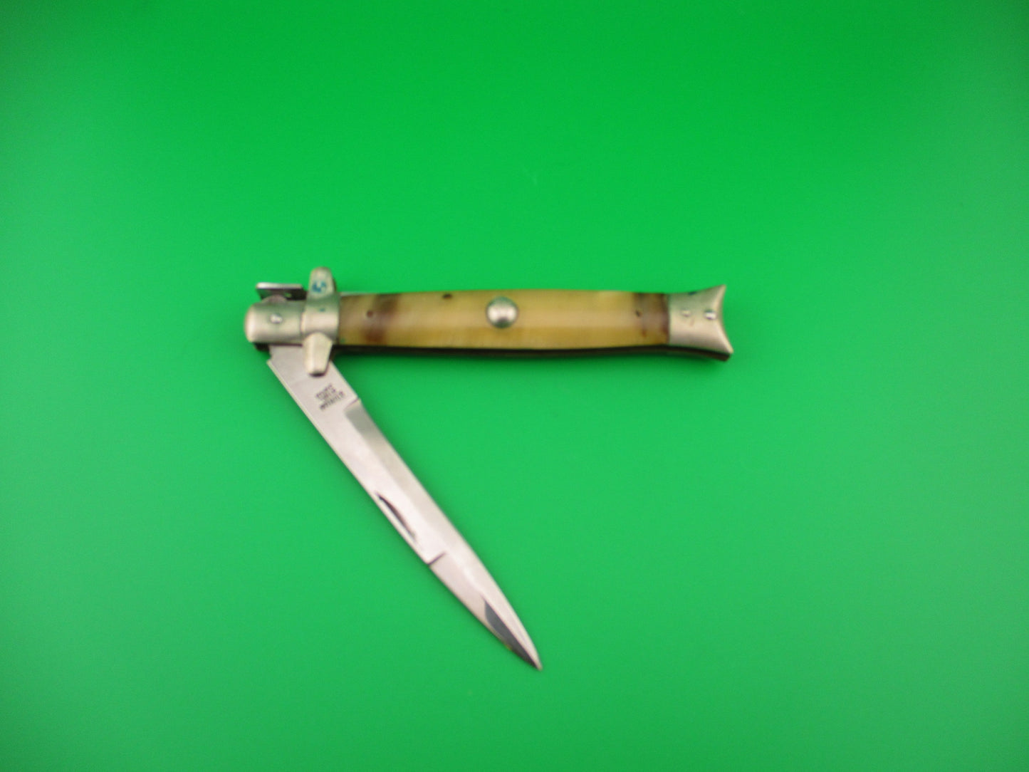 STAINLESS STEEL JAPAN VALOR 23cm Japanese False button lockback manual knife