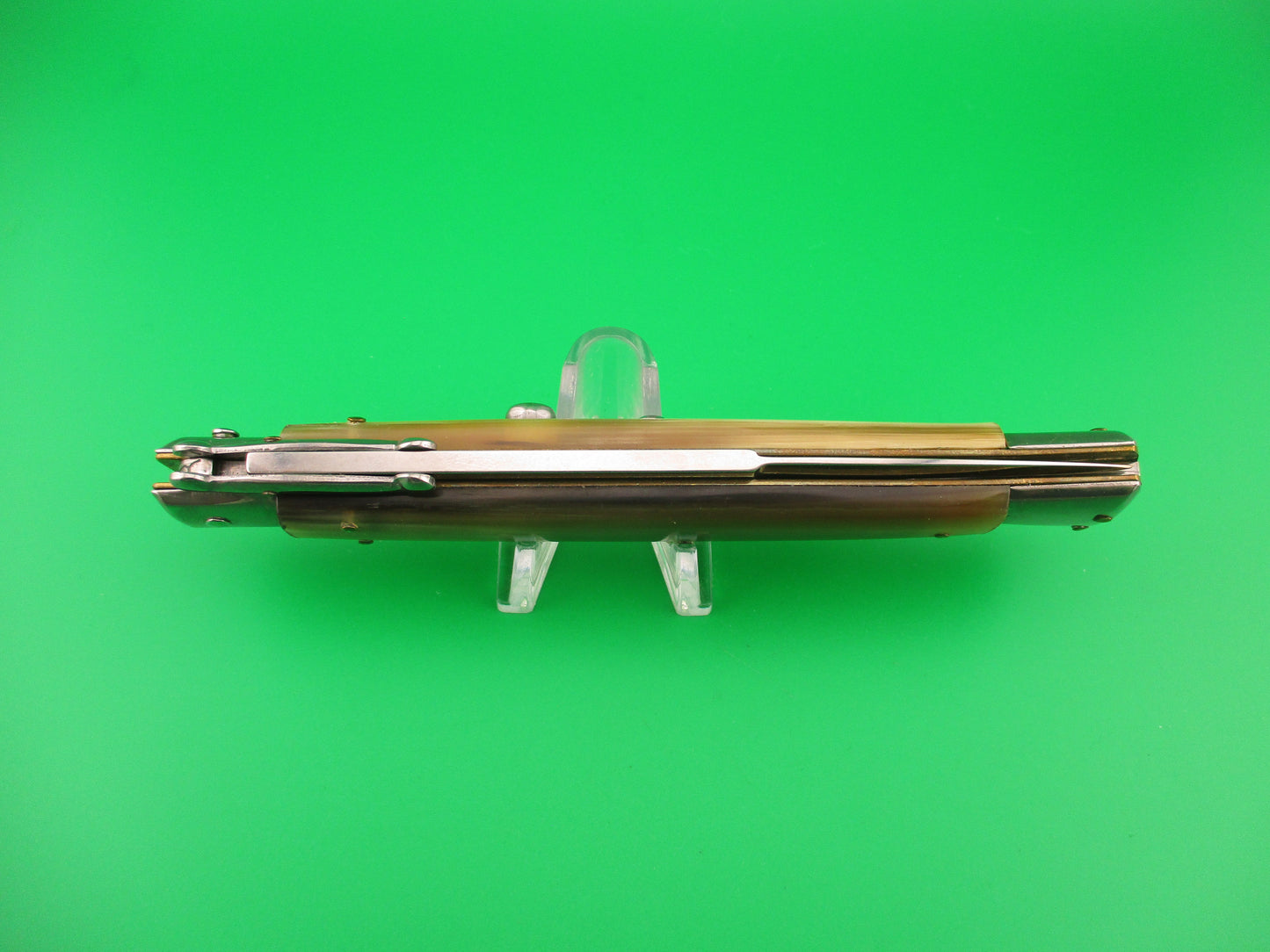 LIMITED EDITION 2004 28cm Italian Swing Guard Frank B Honey & Cream automatic knife