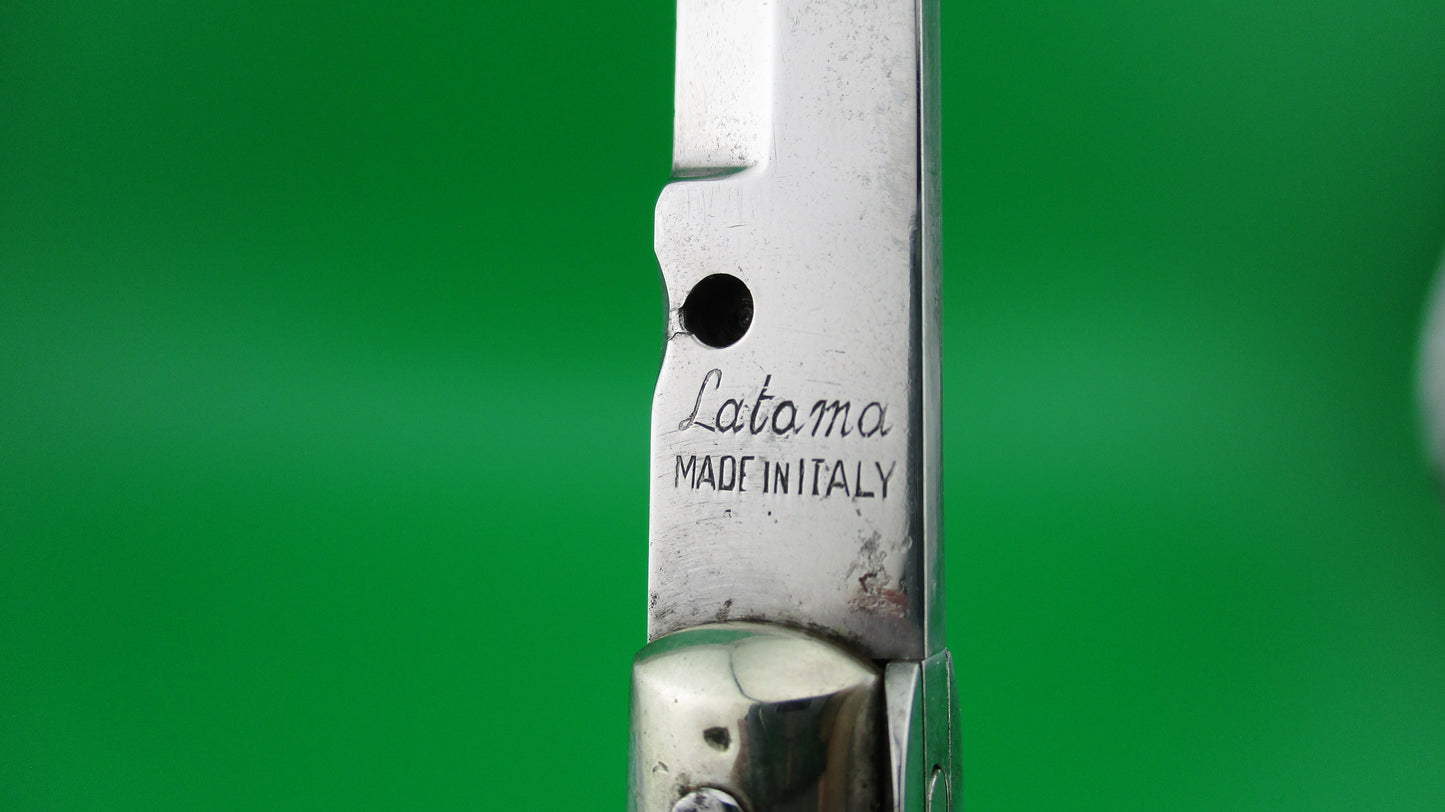 Z Latama MADE IN ITALY 23cm Italian Picklock Flat Guard 1950s automatic knife
