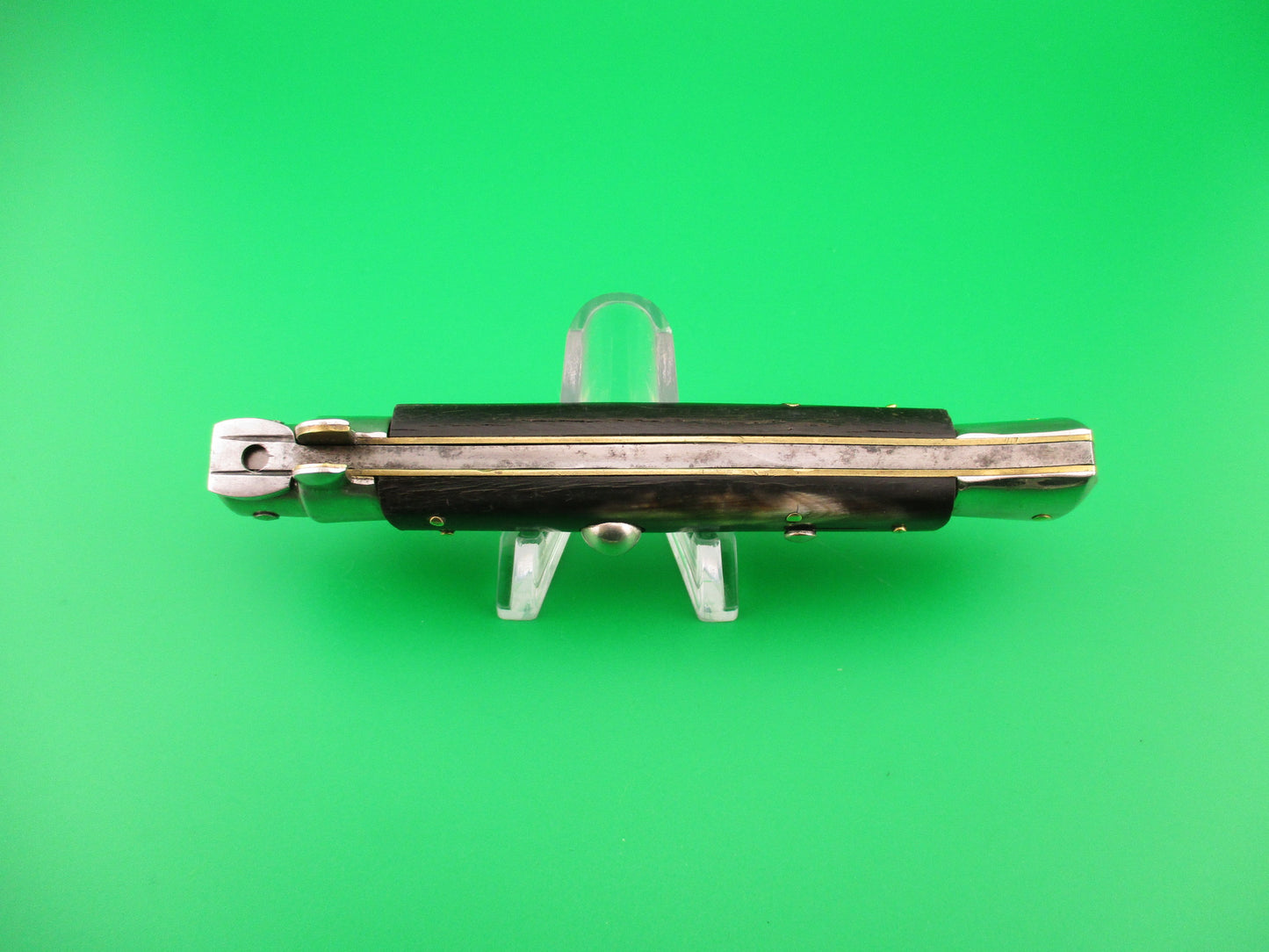 Repair Carl weak spring Rostfrei (slant) 23cm Italian Transitional Stiletto vintage automatic knife