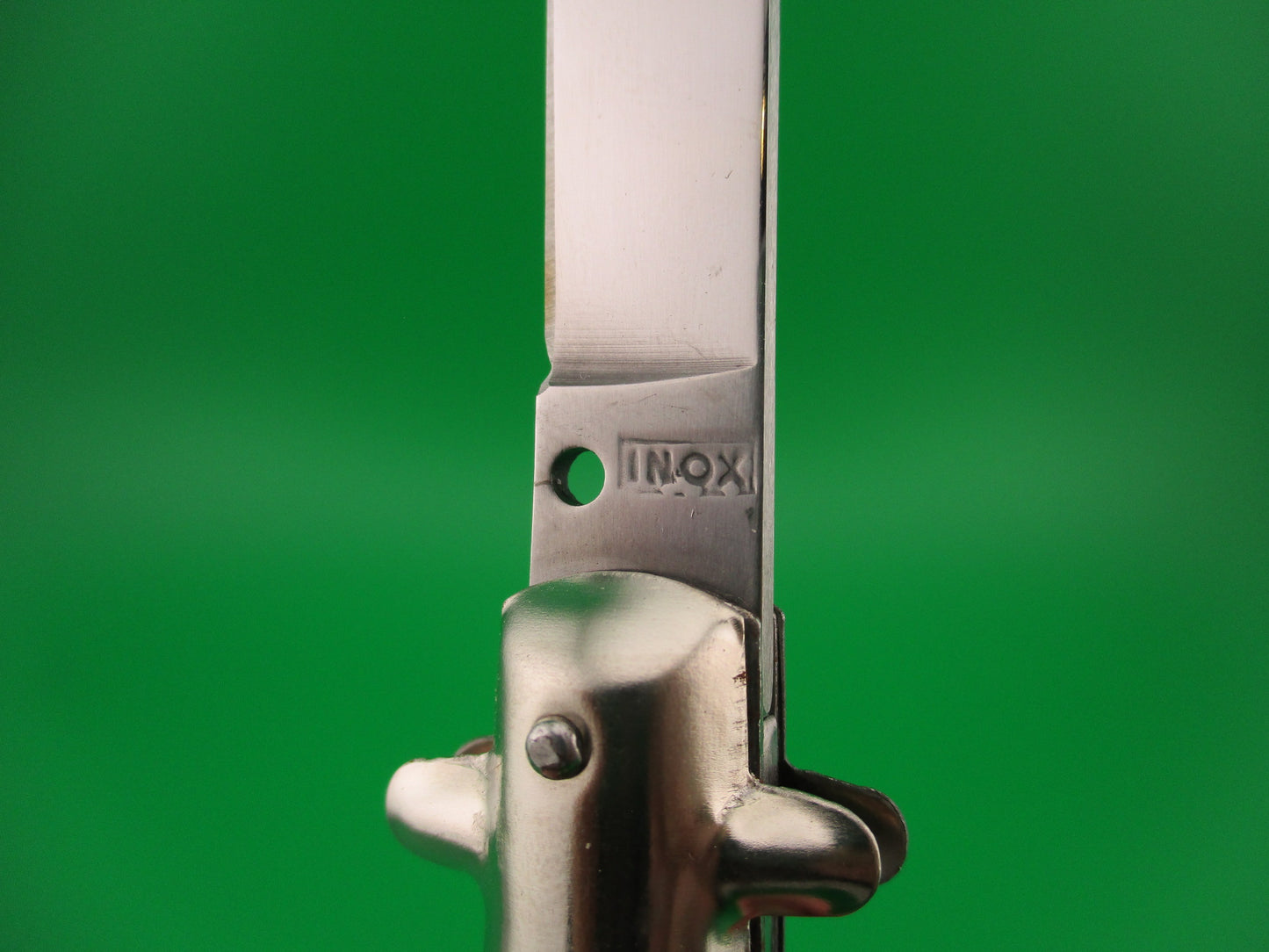 INOX 18cm Italian Tourist Venice Gondola switchblade knife