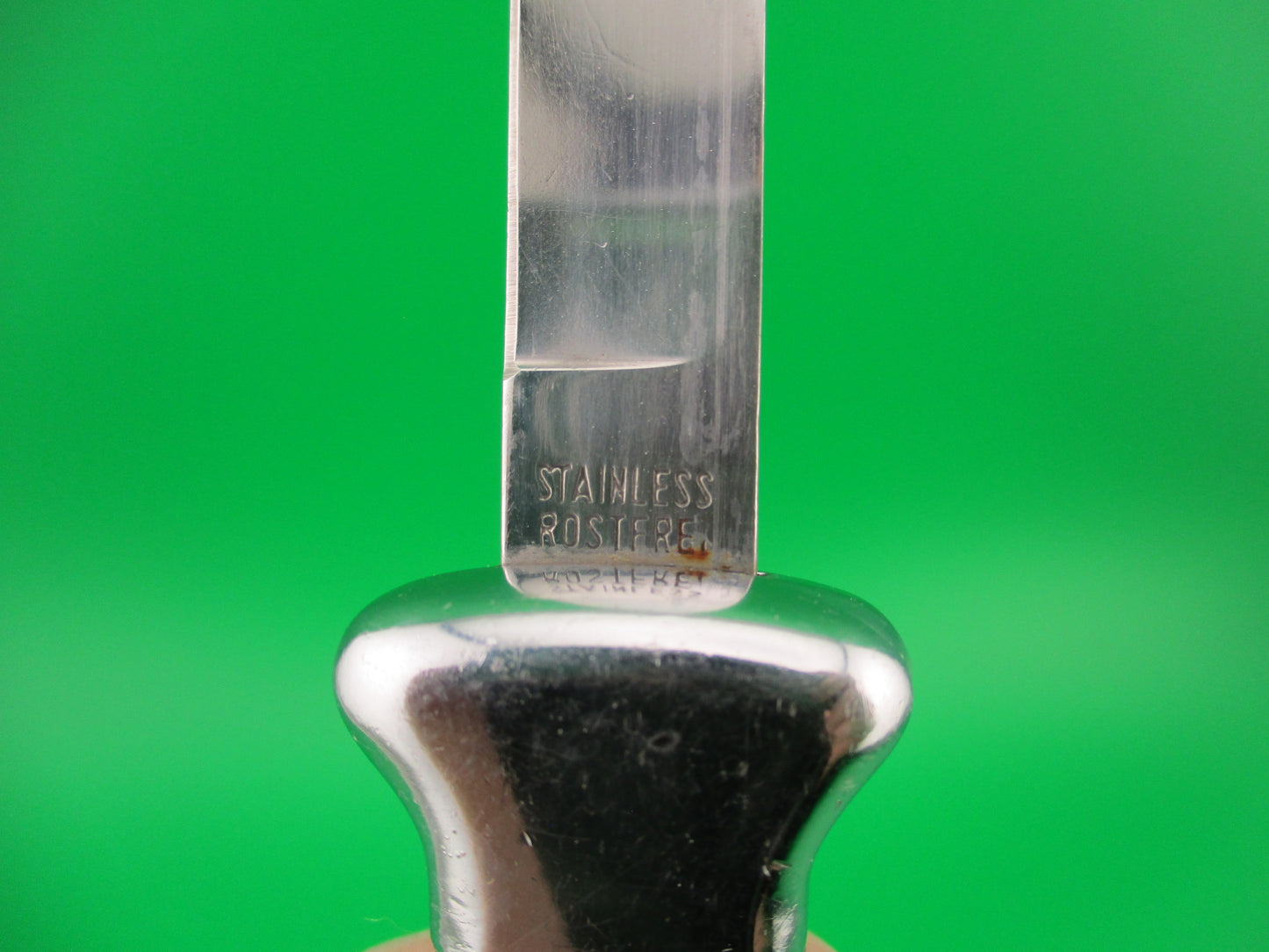 STAINLESS ROSTFREI 21cm SUPER AUTOMATIC Black Chef's Hat switchblade