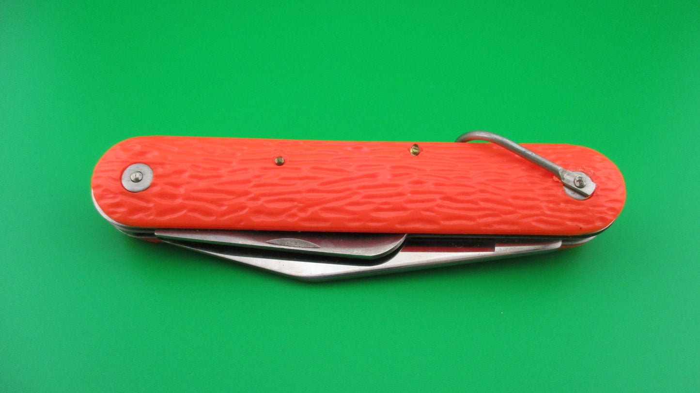 z Logan Smyth Venice FL Orange Paratrooper knife New Old Stock