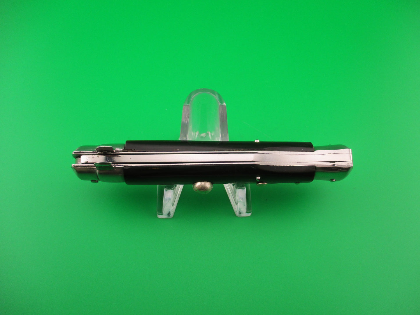 INOX 18cm Italian Stiletto Sparrow Wing Wasp Body Vintage automatic BOBC knife