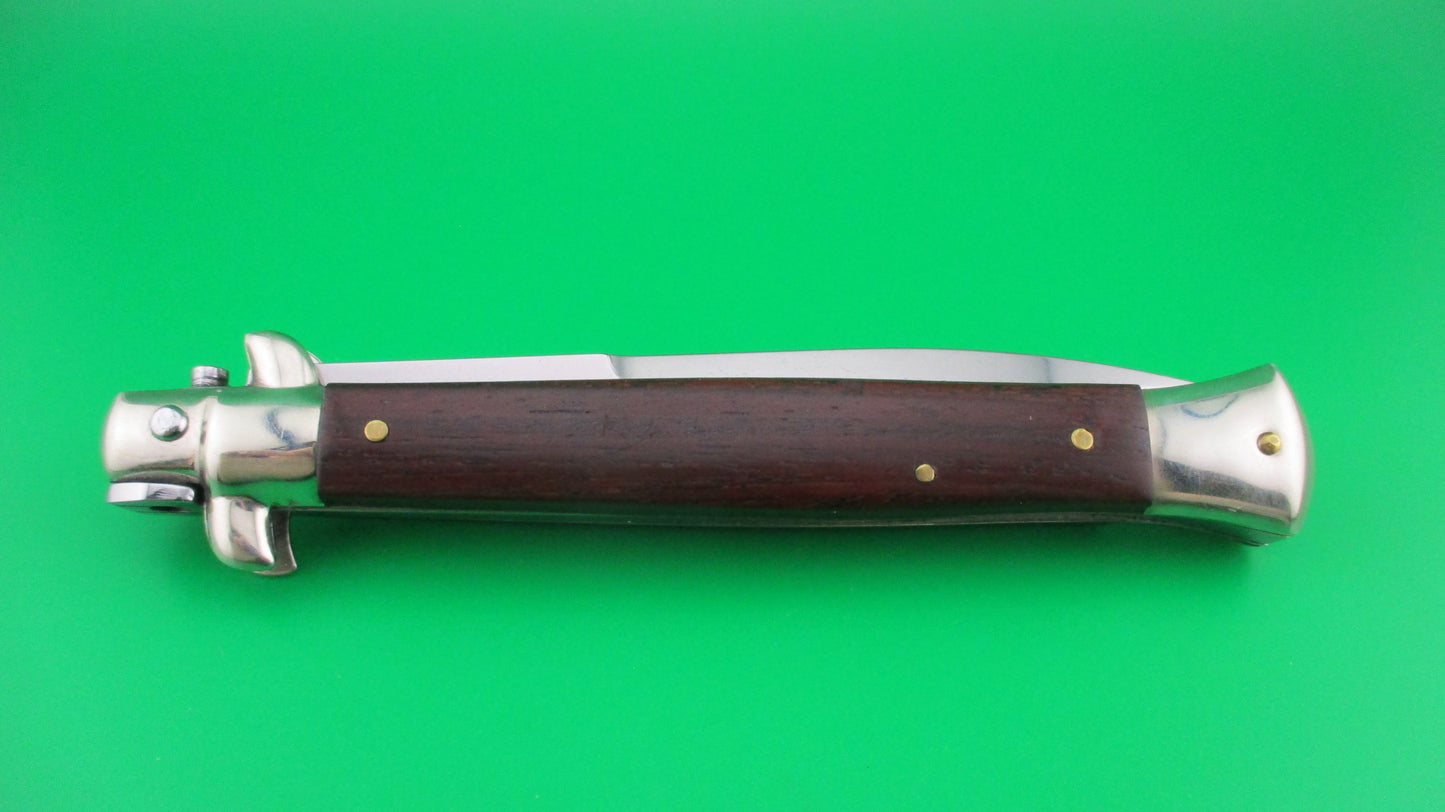z Walts LATAMA 28cm Italian Stiletto swivel bolster 5mm blade automatic knife