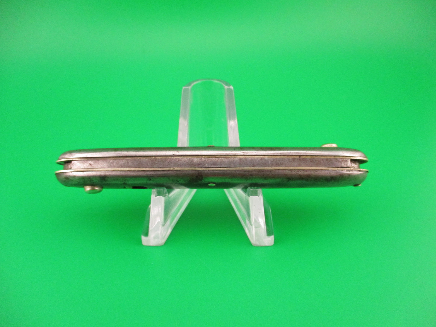 WUCOS 3 3/8" German Double Steel Antique automatic knife