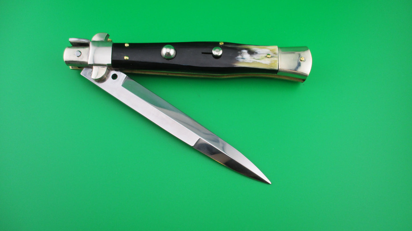 RENZO PASCOTTO 30cm Italian Picklock Wasp Body 5mm back spring switchblade