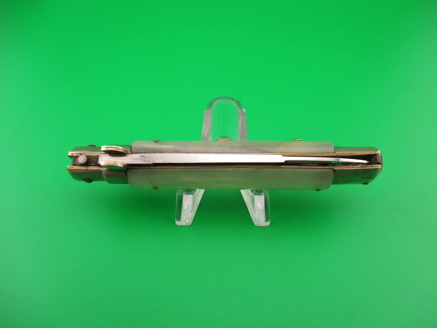 Rostfrei (slant) 20cm Italian Picklock Pearlex vintage 1950s automatic knife