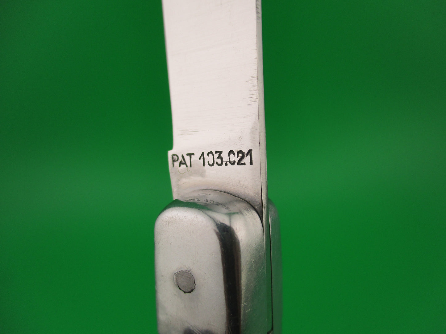 PAT 193.021 18cm Spanish Aluminum Coilspring Vintage automatic knife sliding button