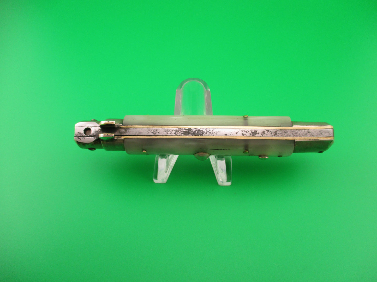 Rostfrei (slant) 20cm Italian Picklock Pearlex vintage 1950s automatic knife