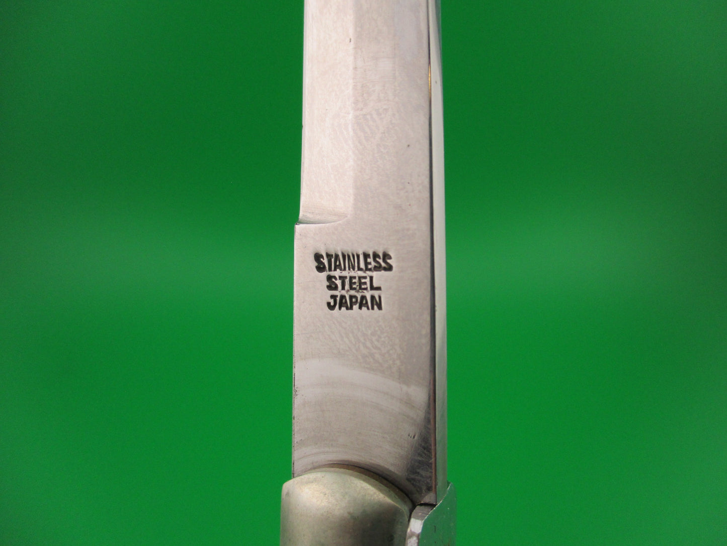 STAINLESS STEEL JAPAN VALOR 23cm Japanese False button lockback manual knife