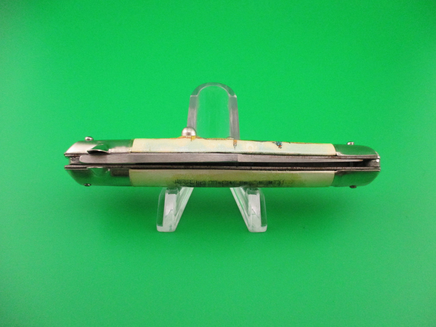 INOX 18cm Italian Tourist Venice Gondola switchblade knife