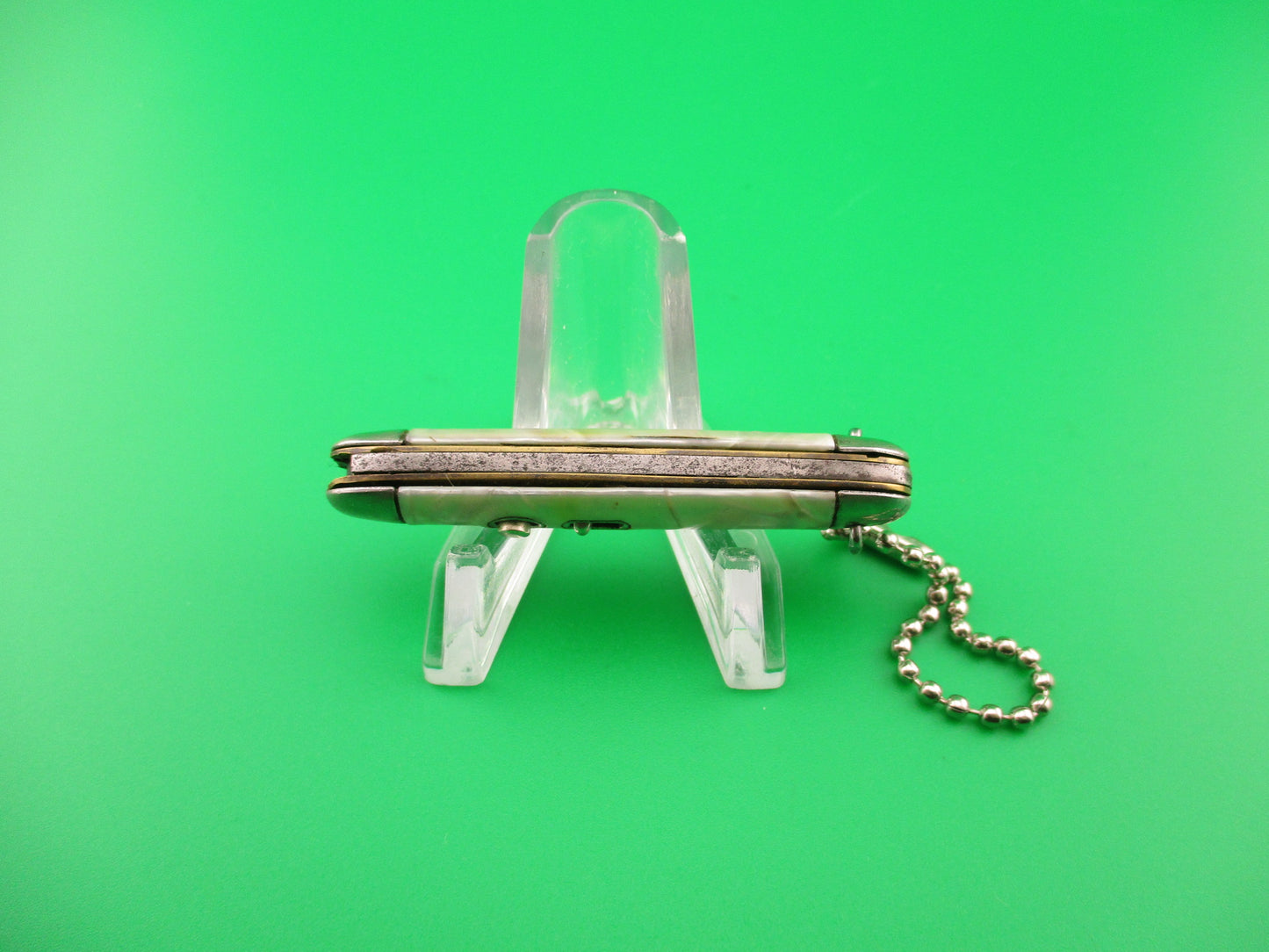 Imperial Jackomatic Jr Keychain Switchblade 1950s knife with chain