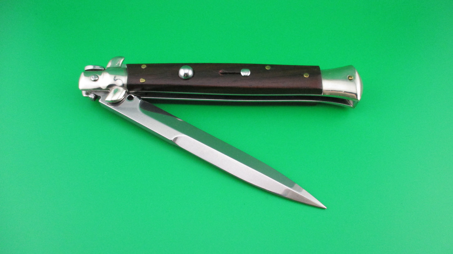 z Walts LATAMA 28cm Italian Stiletto swivel bolster 5mm blade automatic knife