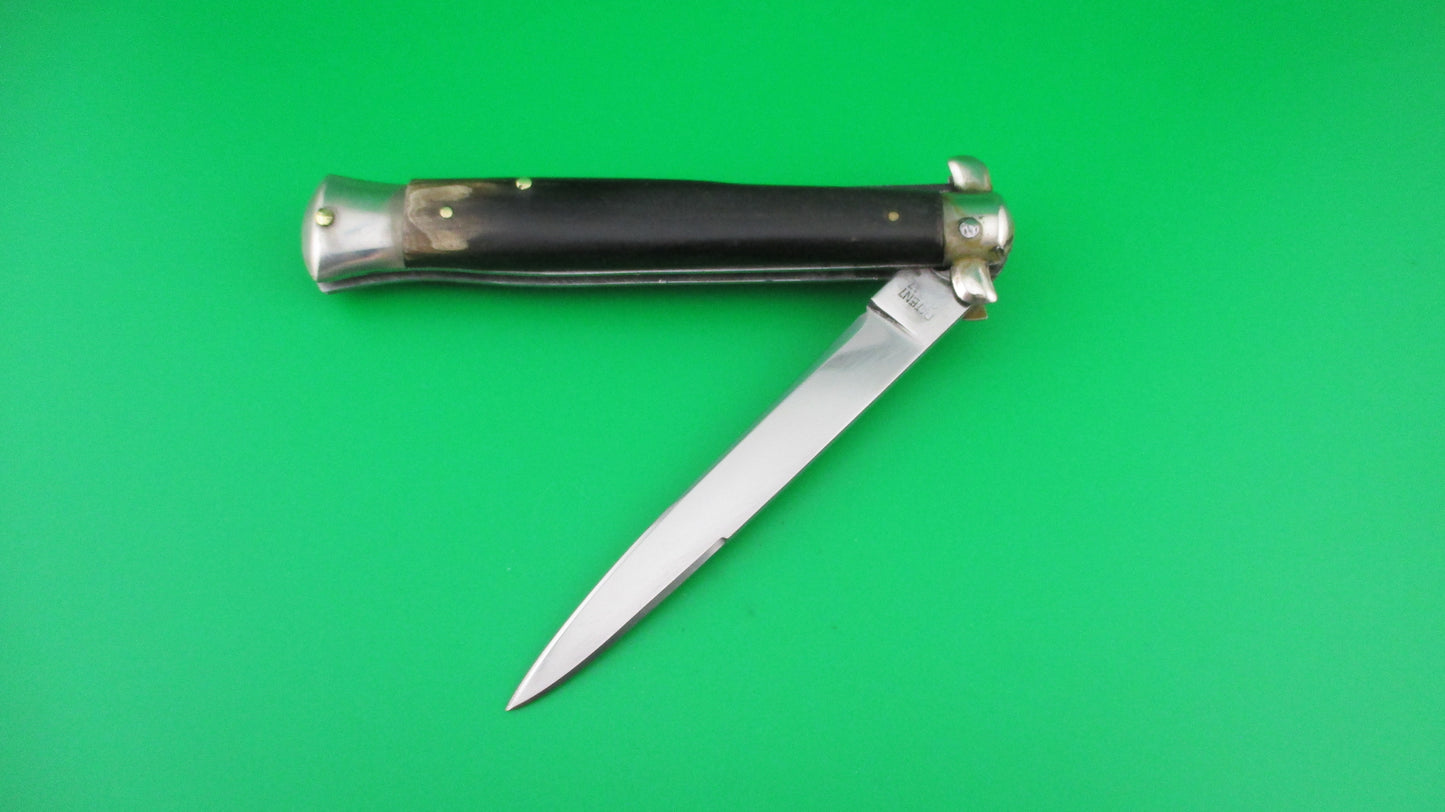 INOX 23cm Italian Derby bolster BoBc stiletto automatic knife