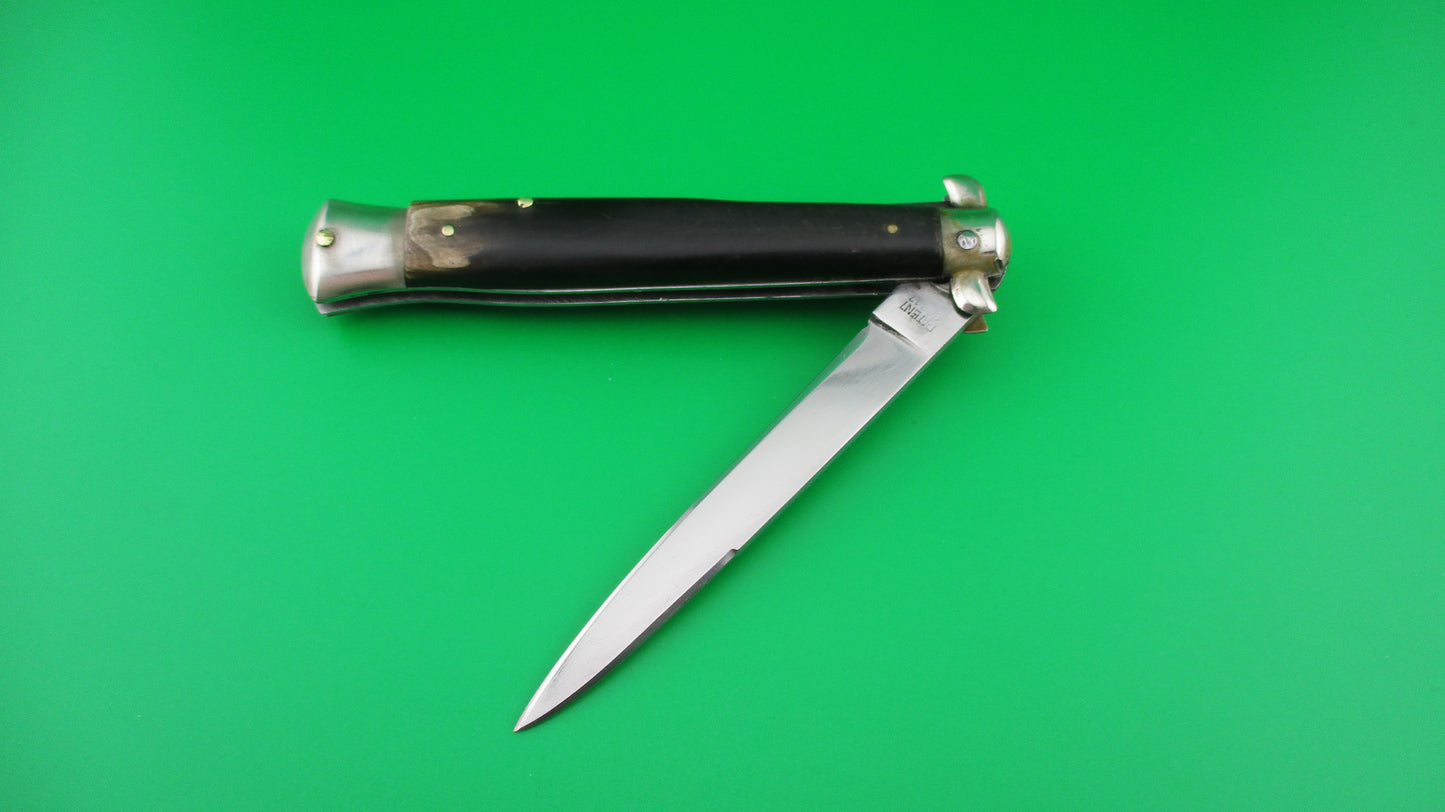 INOX 23cm Italian Derby bolster BoBc stiletto automatic knife