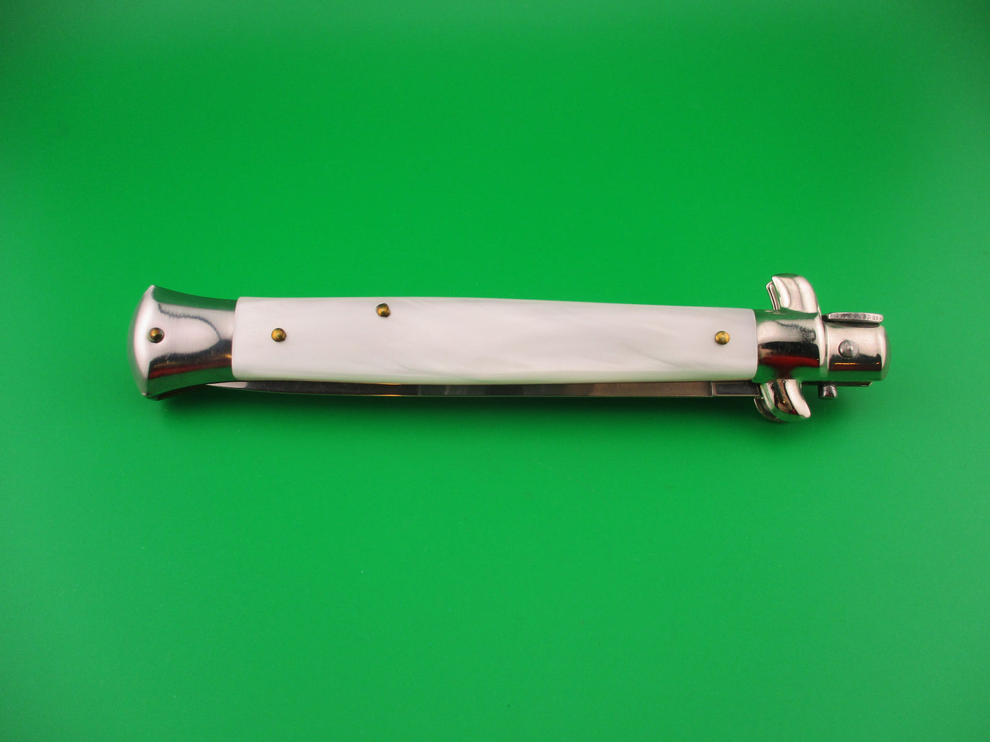 AB STILETTO ITALY 28cm Italian Pearlex Dagger Blade Stiletto switchblade knife