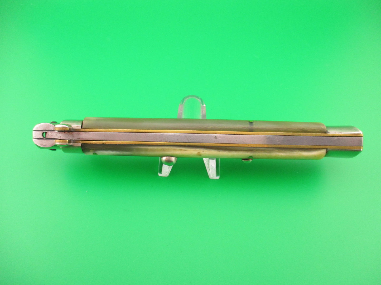 Latama MADE IN ITALY 33cm Italian Picklock Bayonet & Horn 1950s vintage automatic knife