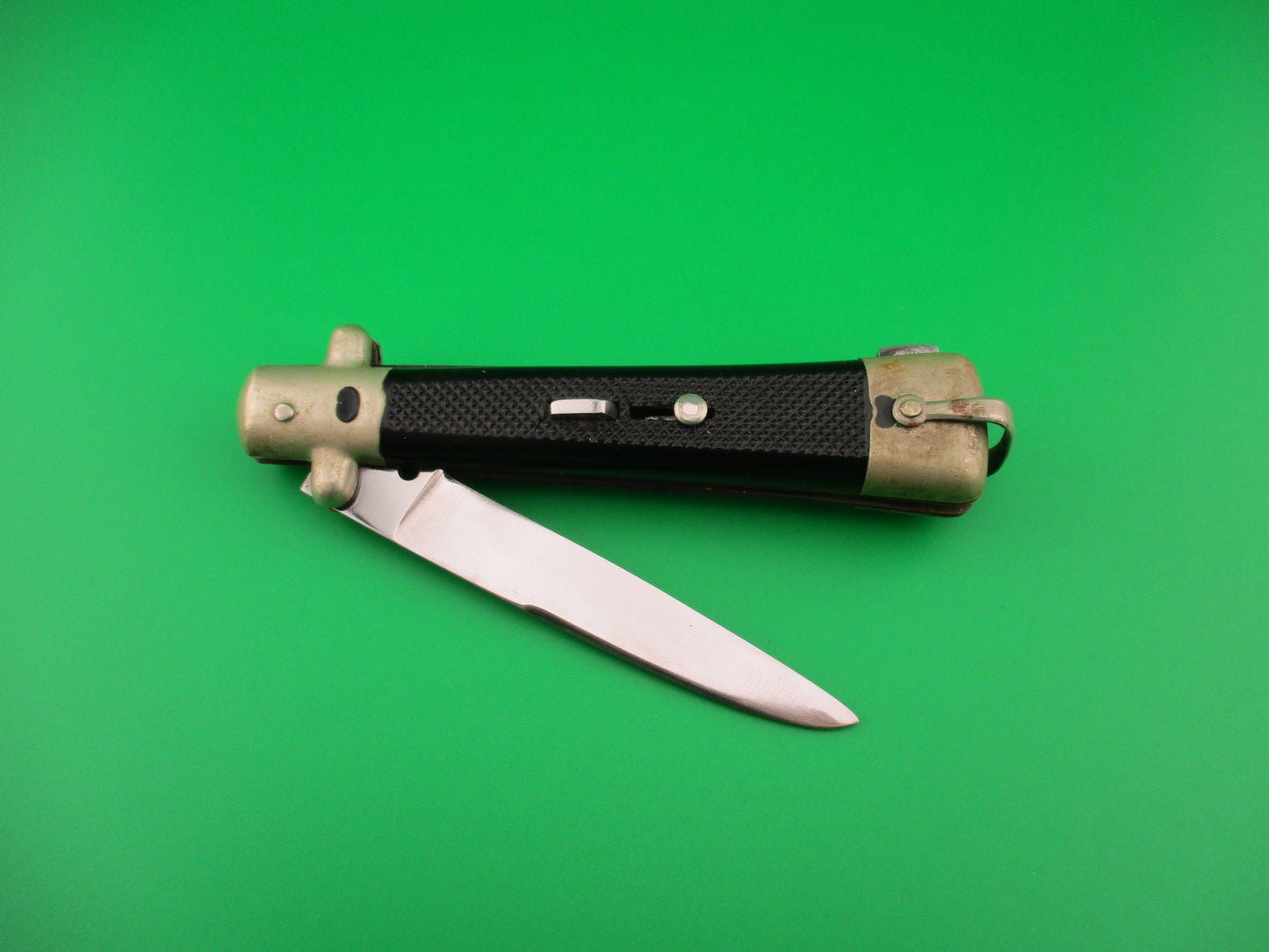 Sterile Bargeon 21cm Rare French crossguard lockback vintage automatic knife