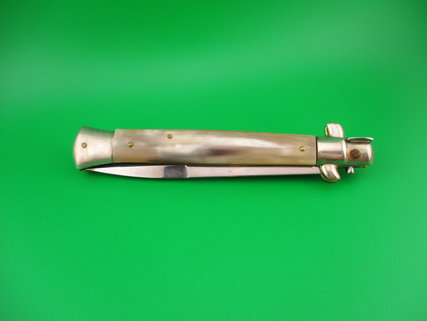 FRANK B ITALY 28cm Italian Picklock Stiletto Bayonet Honey Red dot automatic knife