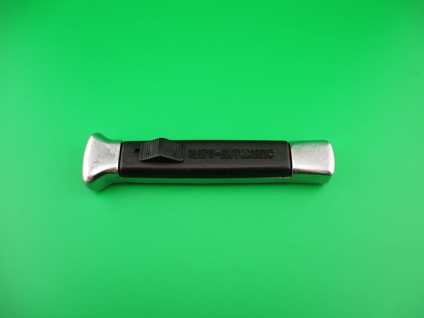 STAINLESS ROSTFREI 21cm Black OTF DA Chef's Hat bolstered automatic knife