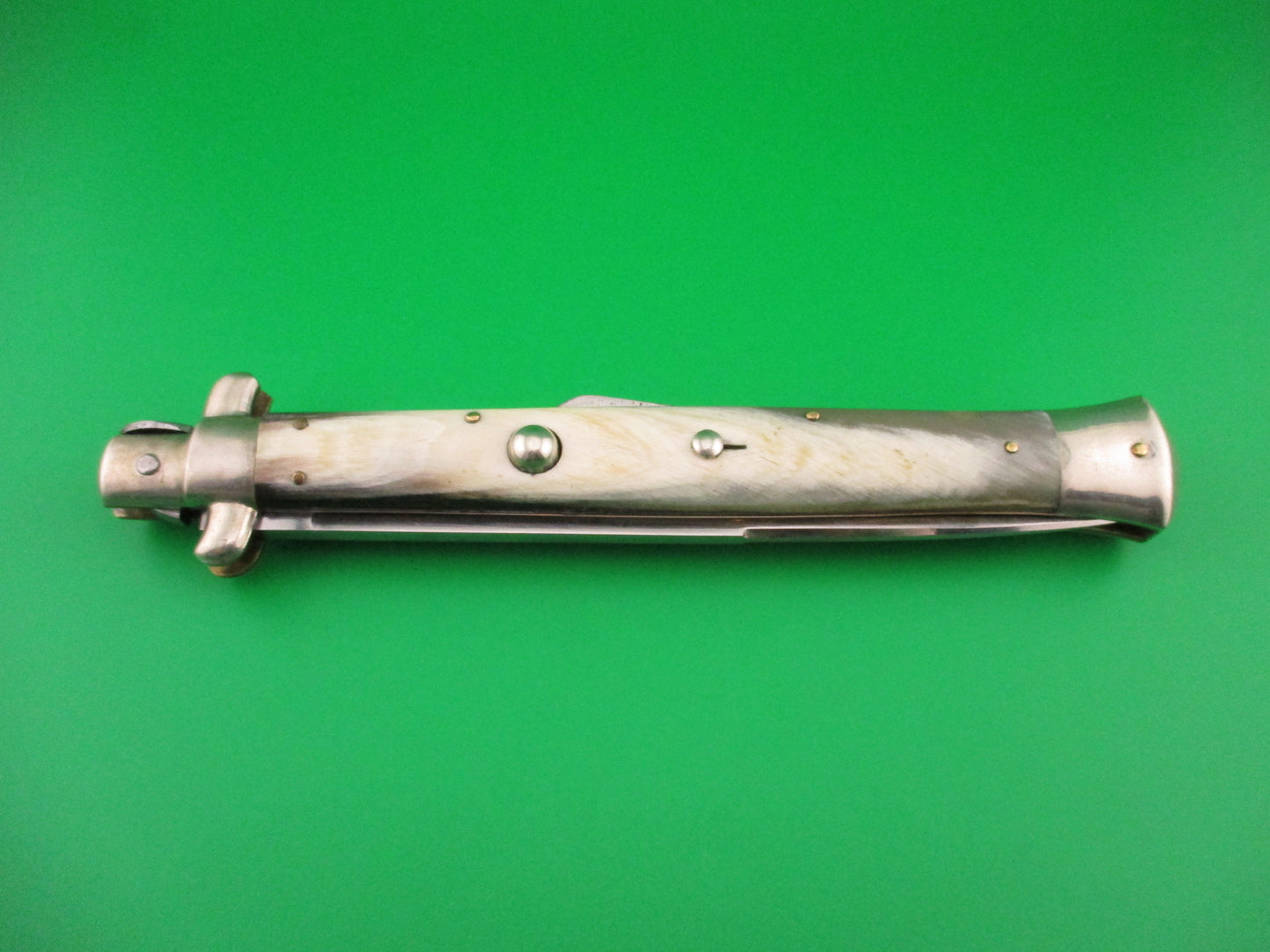 ROSTFREI PATENT 33cm Italian Humpback Coil spring Vintage Automatic knife