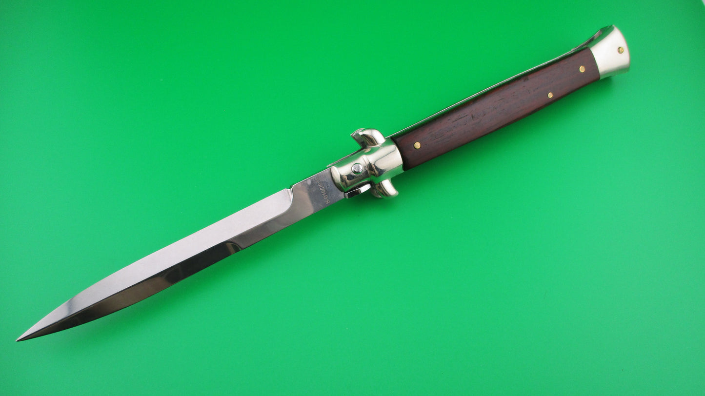 z Walts LATAMA 28cm Italian Stiletto swivel bolster 5mm blade automatic knife