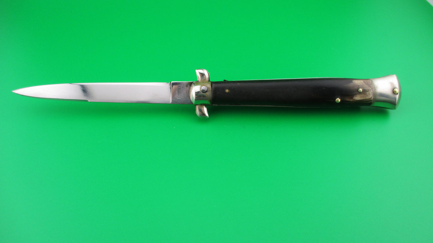 INOX 23cm Italian Derby bolster BoBc stiletto automatic knife