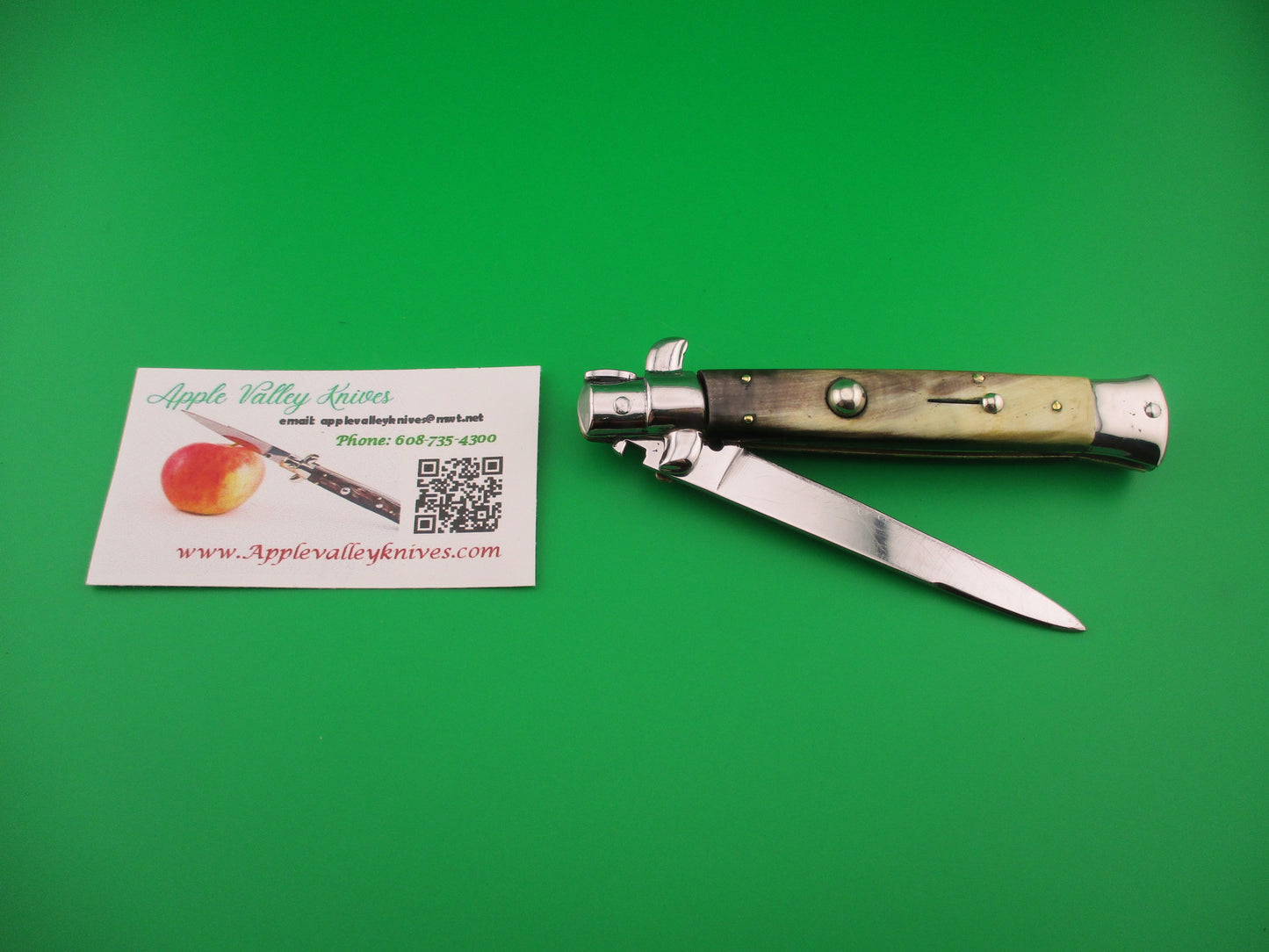 WANDY INOX 22cm Italian Transitional Swivel bolster stiletto vintage switchblade