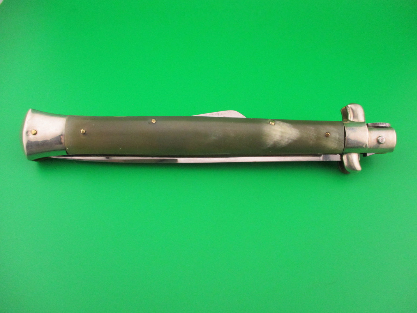 ROSTFREI PATENT 33cm Italian Humpback Coil spring Vintage Automatic knife