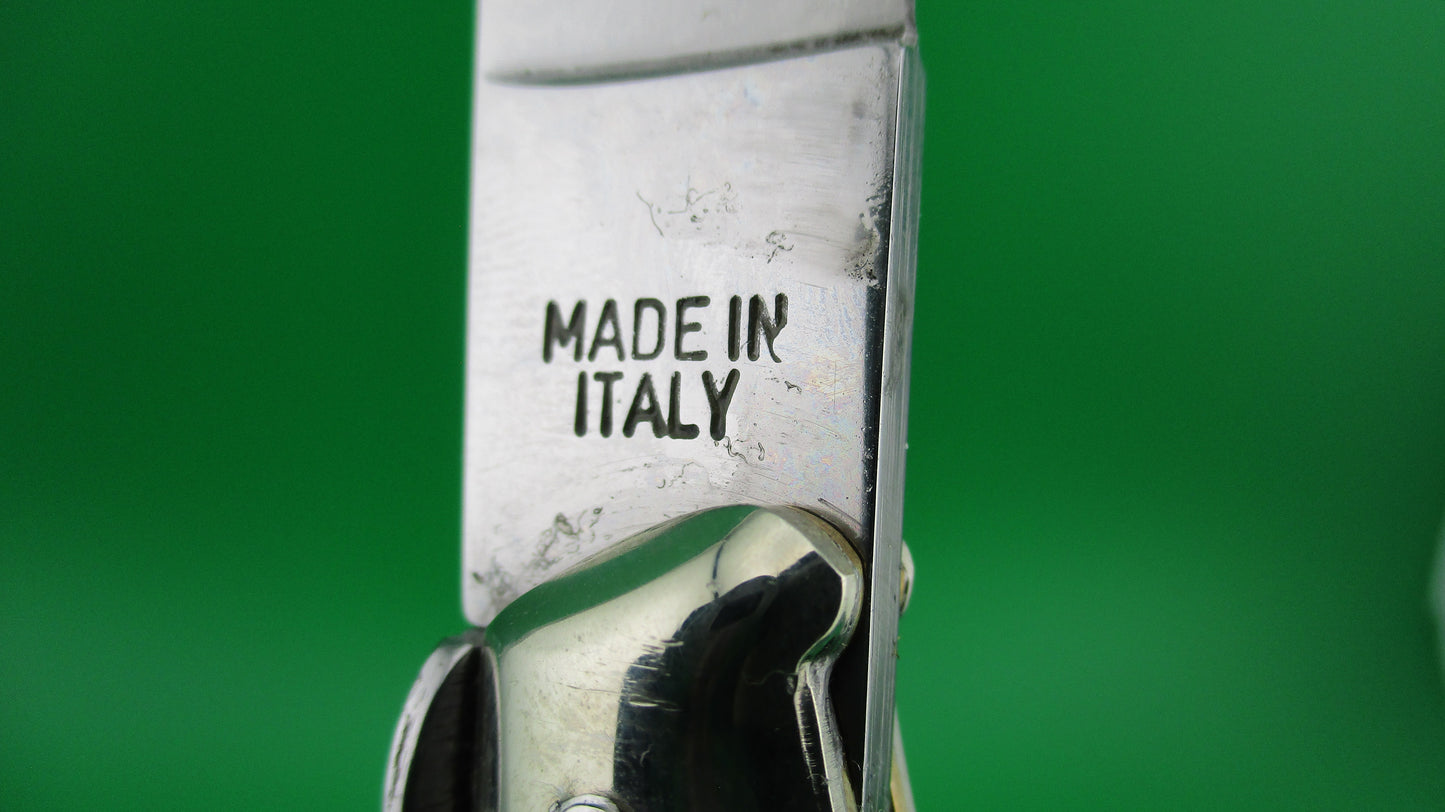 z AGA CAMPOLIN MADE IN ITALY Maniago 25cm Fishtail Stag picklock knife
