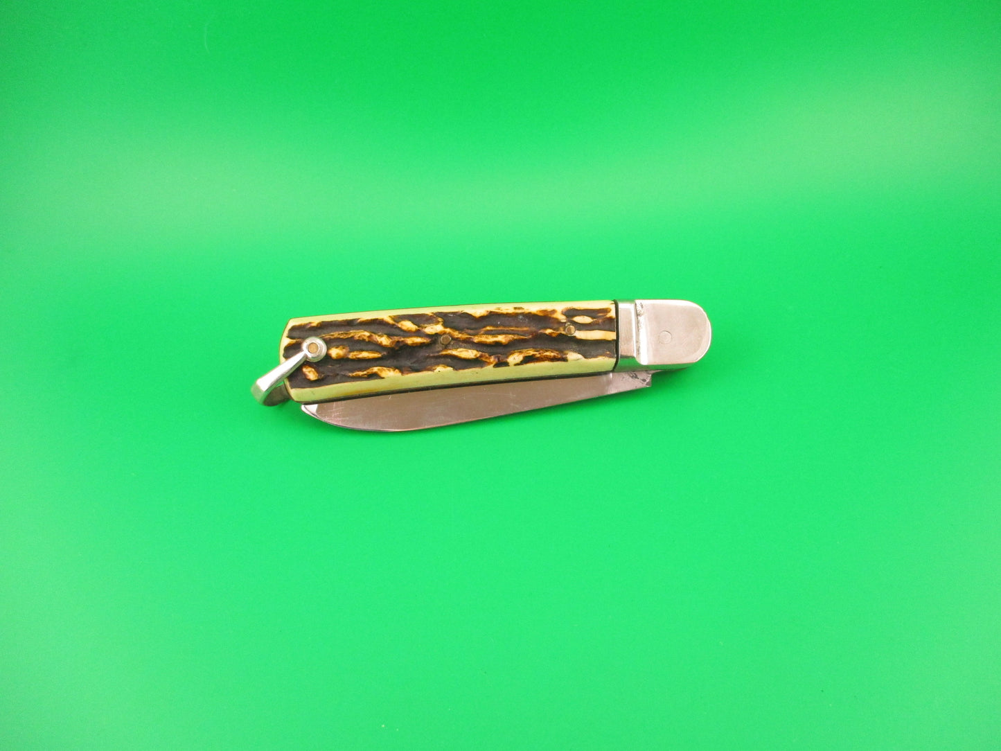 MAKINOX 18cm French Lever Imitation Stag Vintage automatic knife