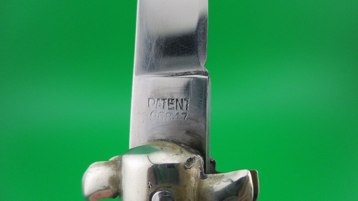 INOX 23cm Italian Derby bolster BoBc stiletto automatic knife